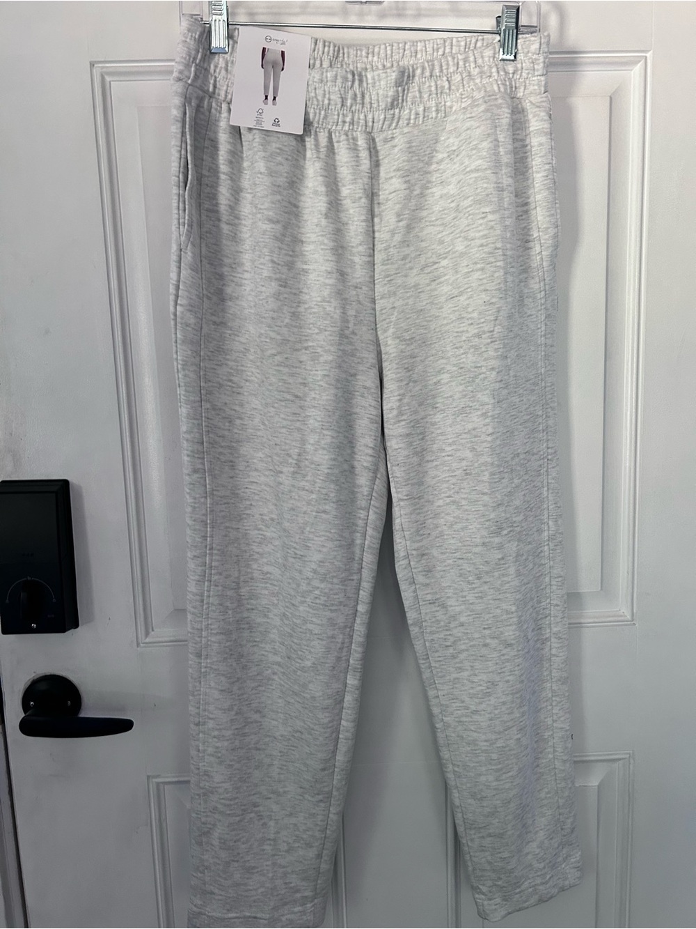 Danskin Light Gray Women's Track Pants - Soft Joggers